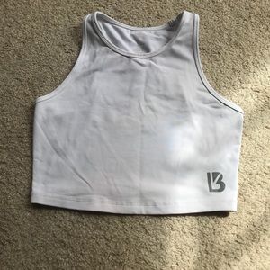 BuffBunny Medium white crop top